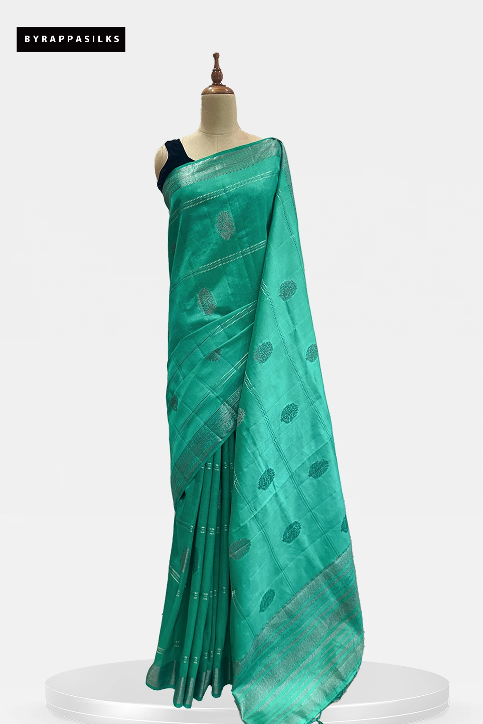 Soft Silk With Sea Green Saree QS292304