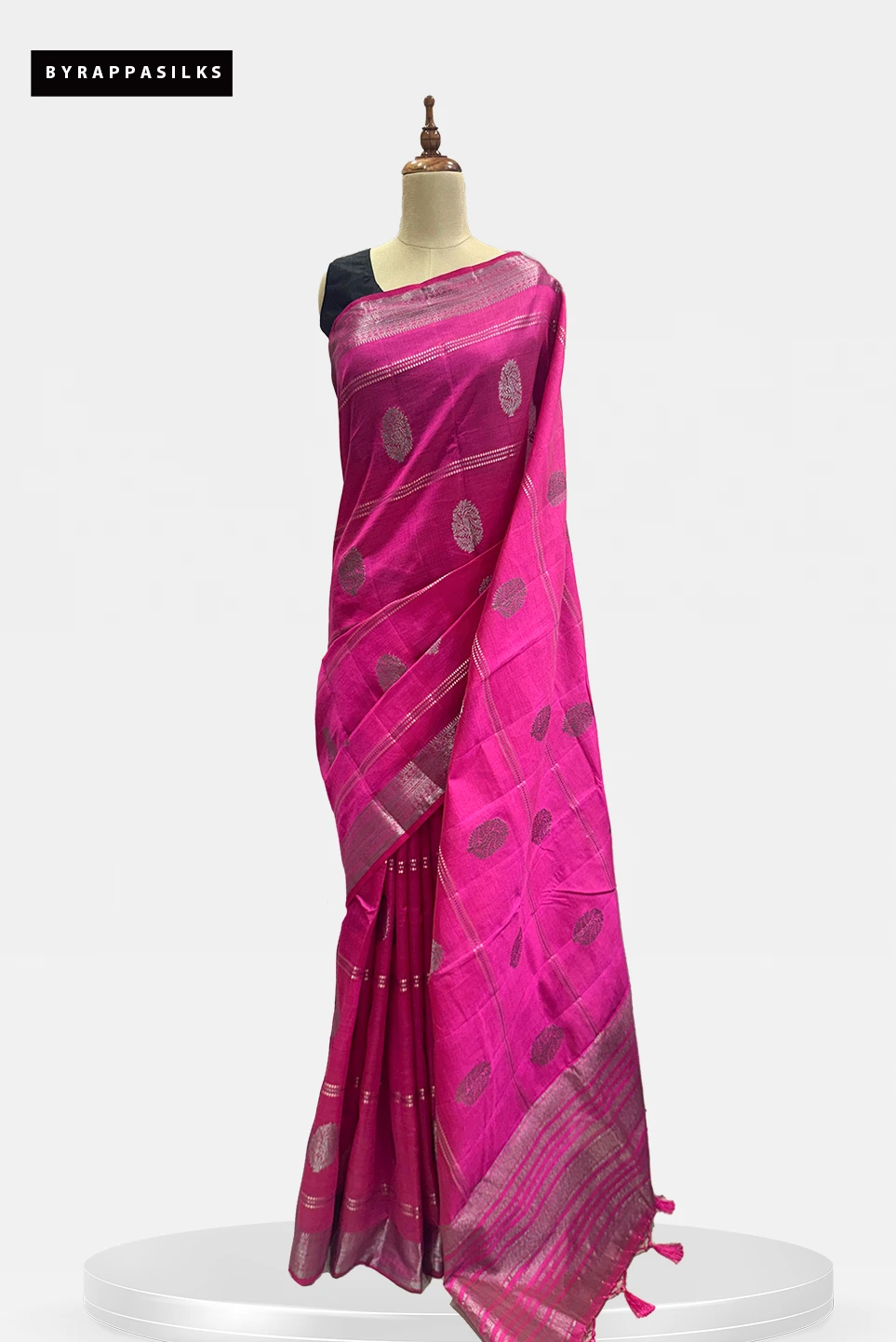 Soft Silk With Royal Pink Saree QS292291