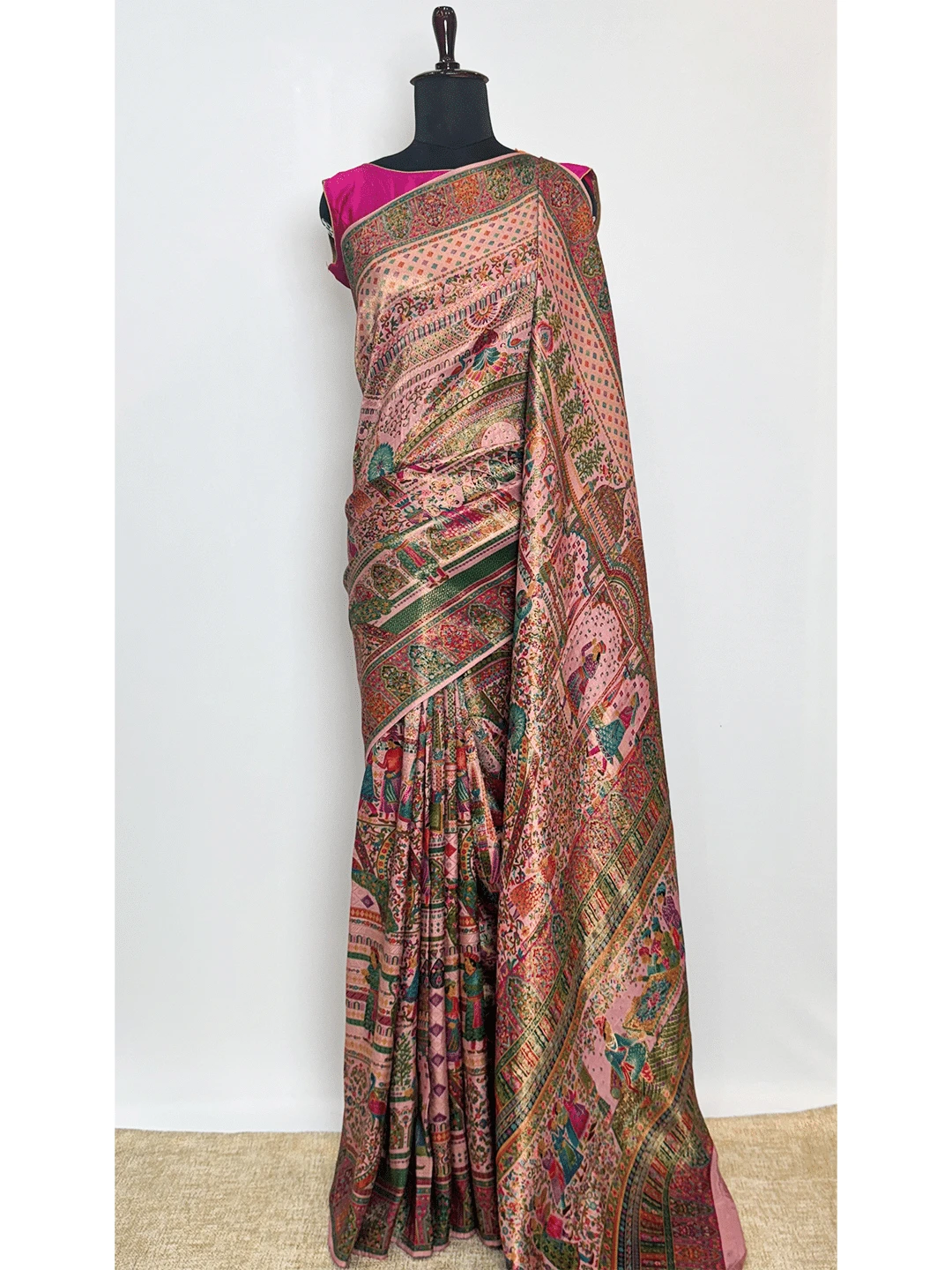 Pashmina - Banarasi Saree - QA257514