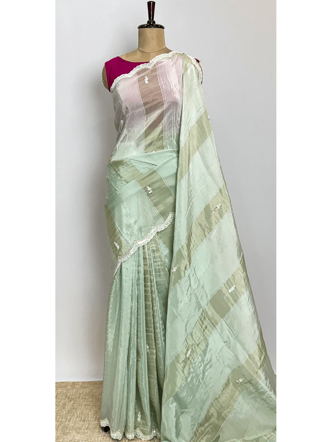 Fancy Work Saree - QS214033