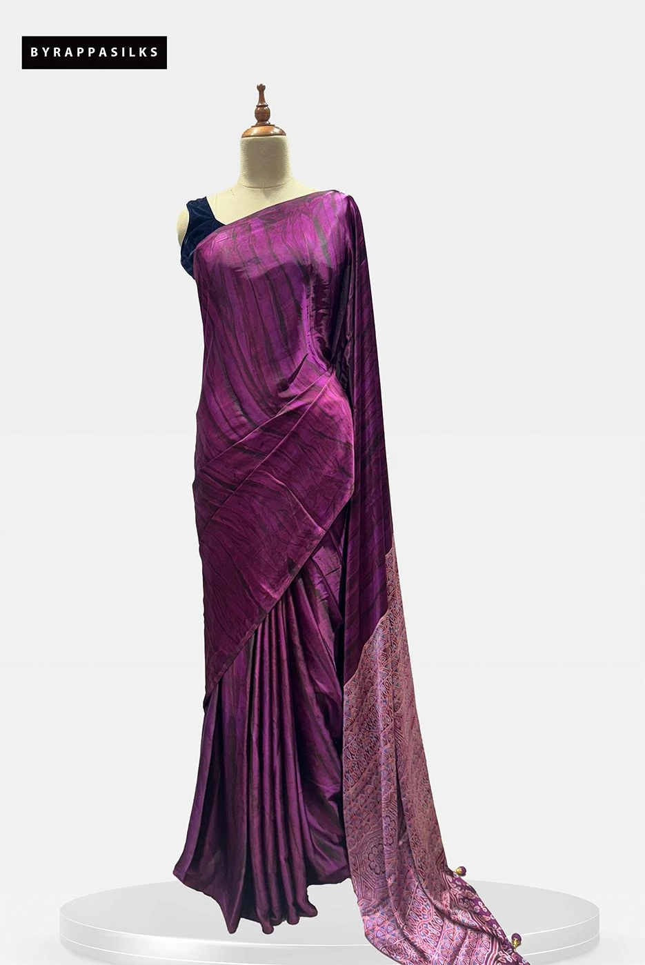 Ajrakh Printed Fancy Saree QS215500