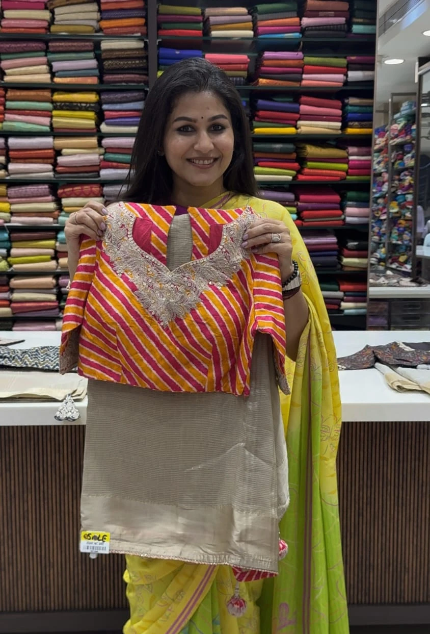 Designer Fancy Saree with Ready Blouse - QS217210