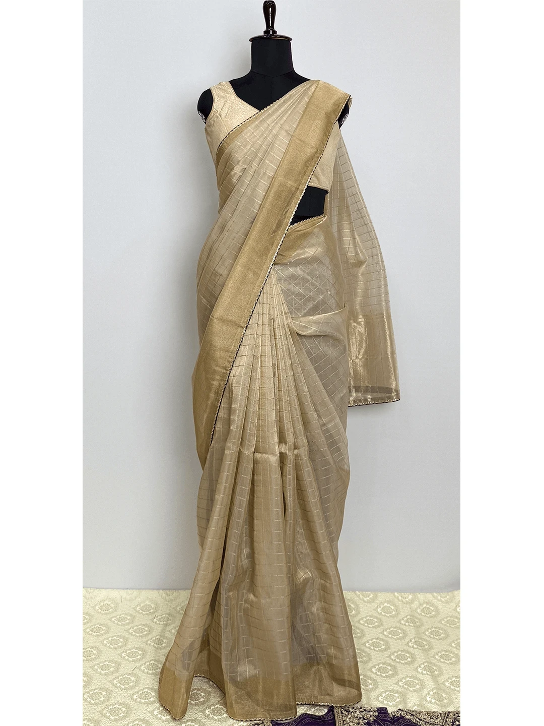 Designer Fancy Saree with Blouse - QS217215