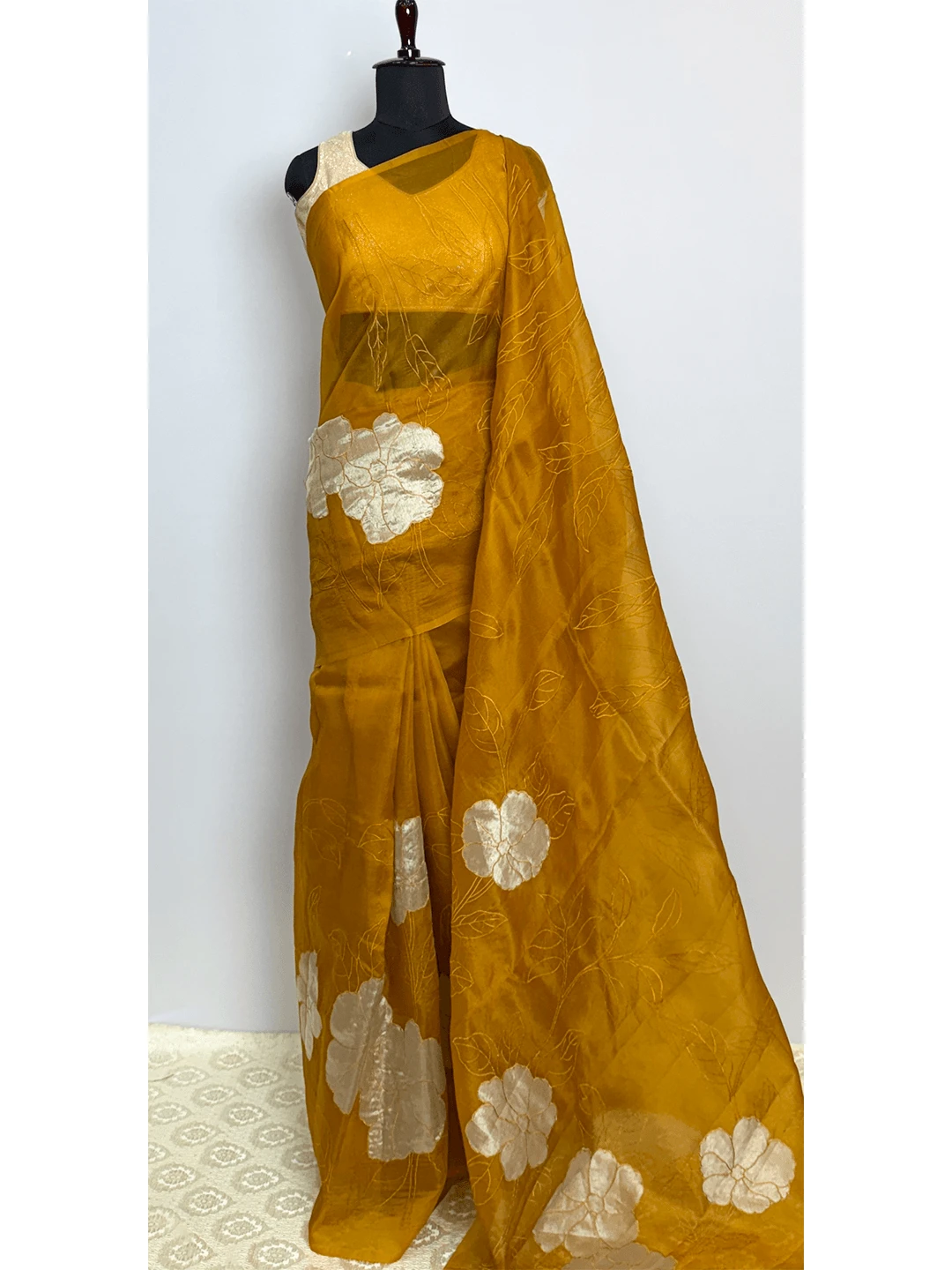 Tissue Organza Saree - QS216263