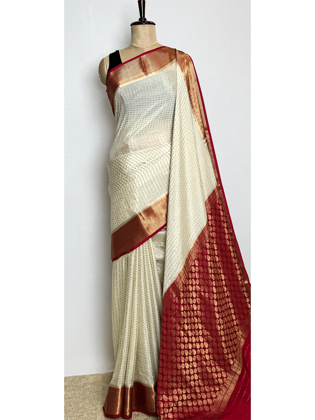 Pure Mysore Silk Saree - QS206279