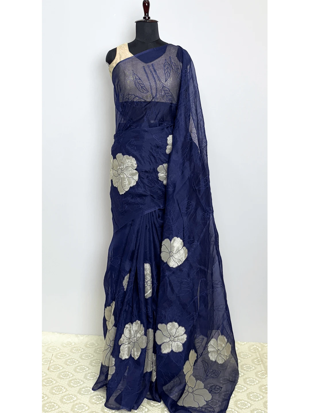 Tissue Organza Saree - QS216260