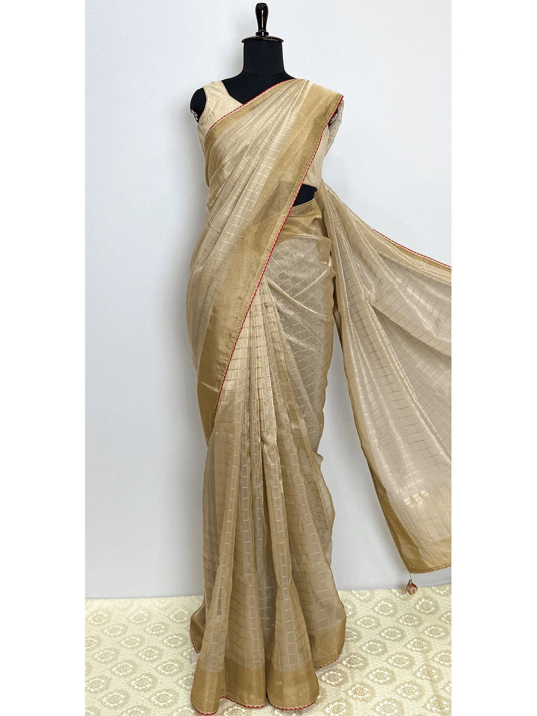Designer Fancy Saree with Blouse - QS217205